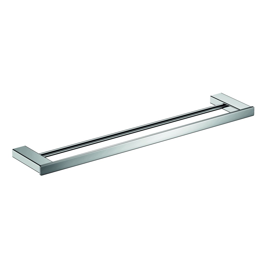 Toalheiro Duplo 60cm LINHA 71 Cromado LX7122 LEXXA