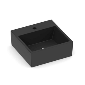 Cuba Roca Apoio C/Mesa Terra T9 400x400 Black Matte A32787T080