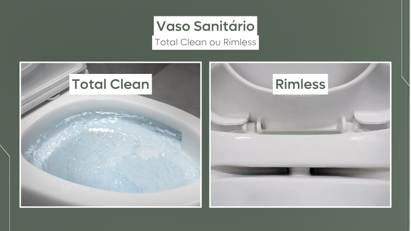 Vaso Sanitário Total Clean ou Rimless: Qual Escolher? | Casa Serra