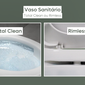 Vaso Sanitário Total Clean ou Rimless: Qual Escolher? | Casa Serra